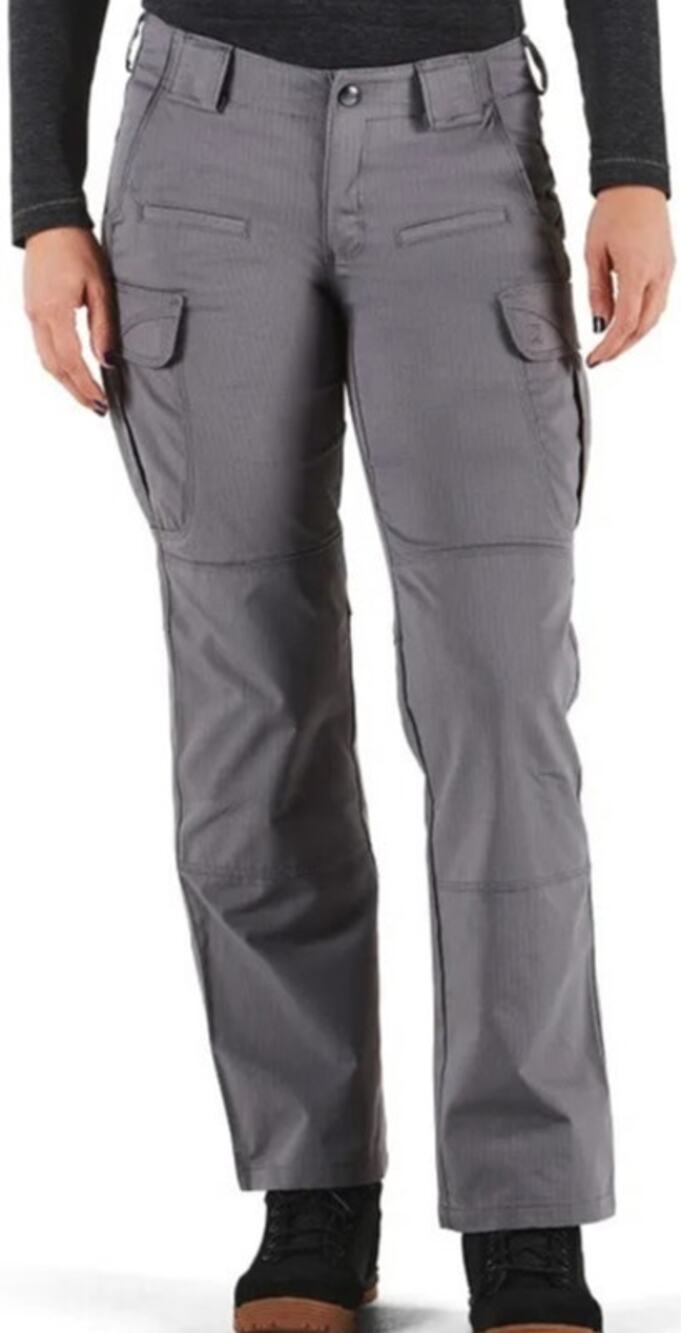 5.11 Tactical Stryke Pants 12-Pocket Mid Rise Straight Leg Gray Storm 14 NWT